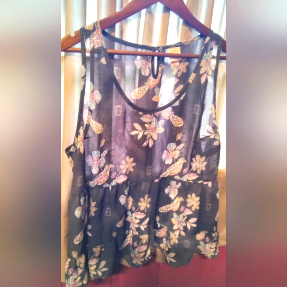 Mossimo baby doll tunic top.